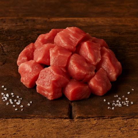 Varkenspoulet van Pure Meat & Co, poulet op een plank